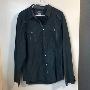 BKE relaxed fit Men’s button down
